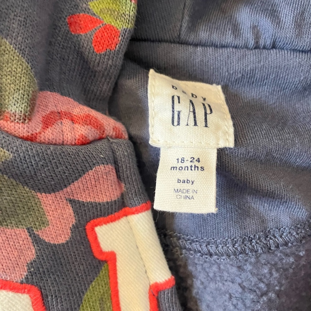 Gap Zip Up 18-24 Months - Picture 3 of 4